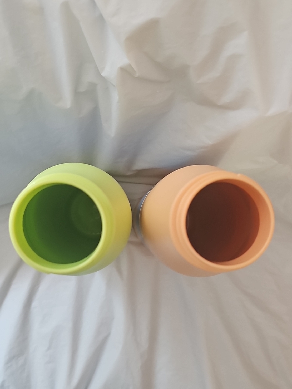 Embark 24 oz Water Bottle - Yellow/Green & Light Orange Screw-Top Lot of 2, New - Picture 10 of 15
